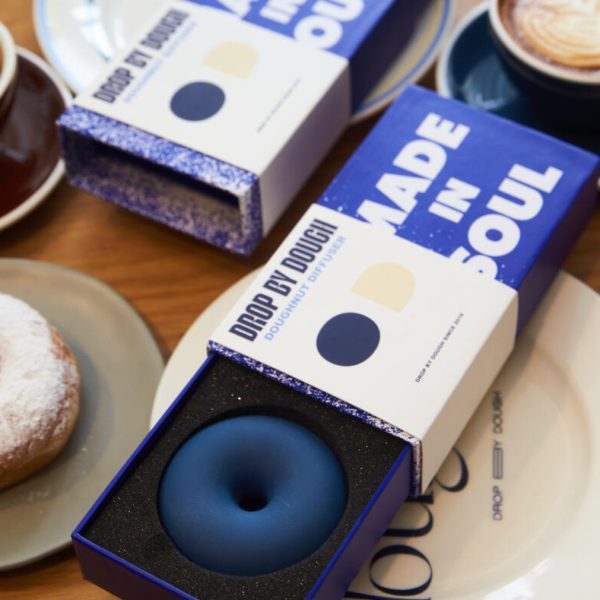 Gift Set | VANILLA BLUE Doughnut Diffuser | "Vanilla Doughnut and Made In Soul scent" 5mL each x 2